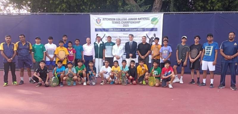 Aitchison College Junior National Tennis Championship 2025 kicks off 