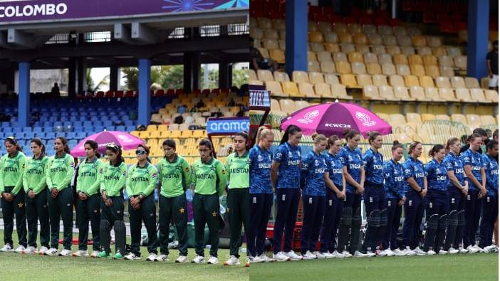 Pakistan and England cricketers observe silence to mourn Shawwal Zulfiqar’s father