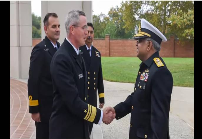 Naval Chief highlights maritime security challenges during US visit