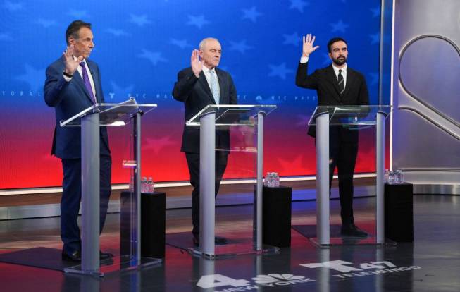 New York mayoral hopefuls clash in high-stakes debate
