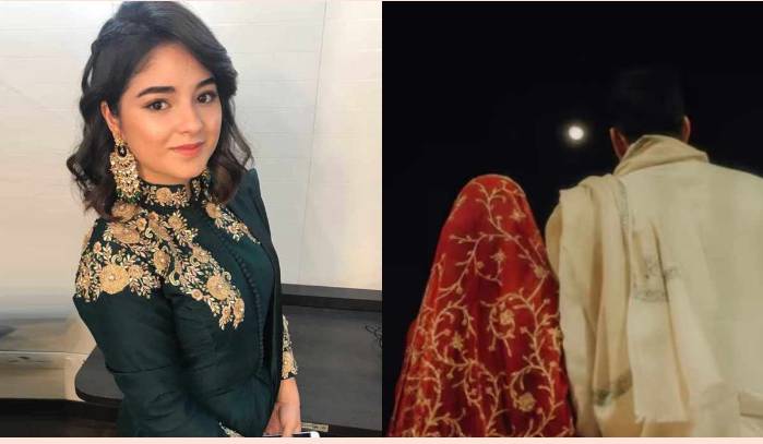 Dangal actress Zaira Wasim posts first glimpse of wedding