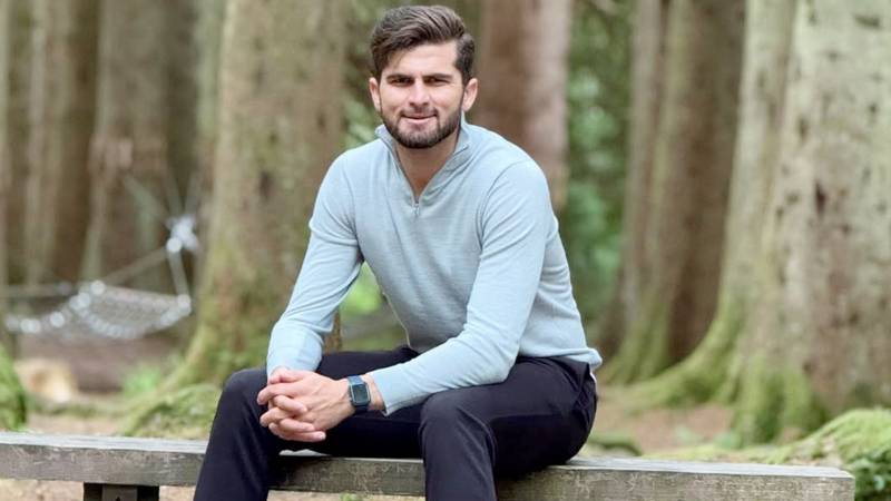  Shaheen Shah Afridi melts hearts with adorable post of son playing cricket