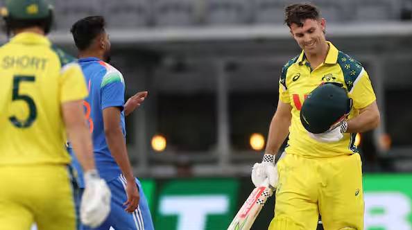 Captain Marsh guides Australia to victory in rain-hit India ODI