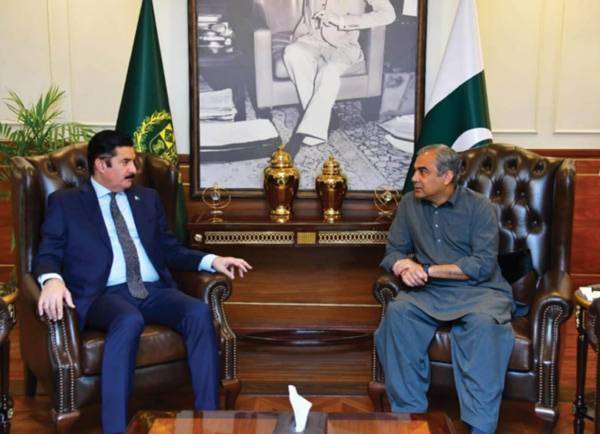 Governor Kundi, Mohsin Naqvi discuss security situation in KP