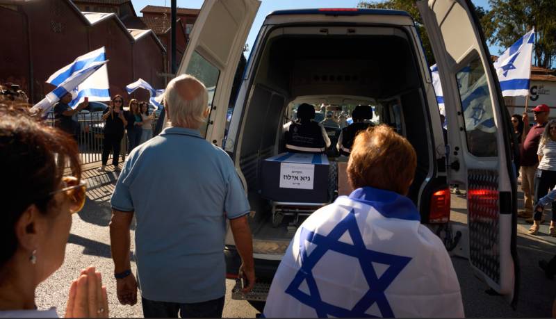 Israel receives bodies of two more hostages returned by Hamas