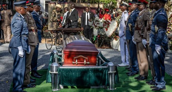 Kenya buries long-time opposition leader Raila Odinga