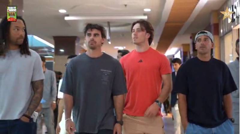 South African cricketers enjoy shopping spree in Islamabad after training