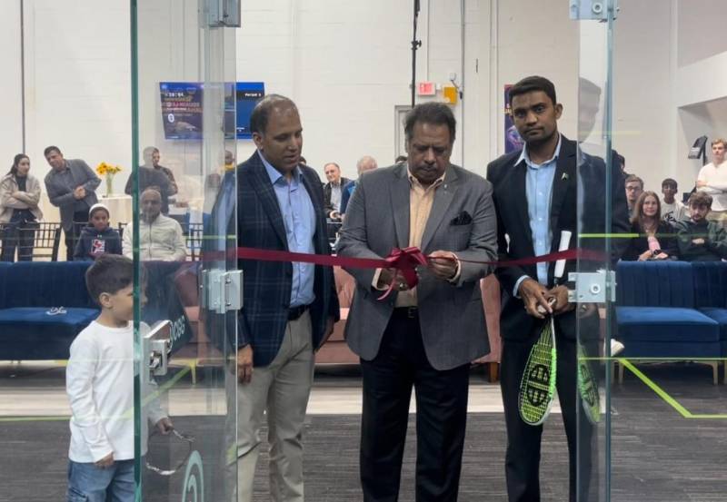 Squash legend Jahangir Khan inaugurates One World Squash Foundation in Philadelphia