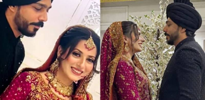 Actress Fajr Sheikh ties the knot in elegant Karachi ceremony