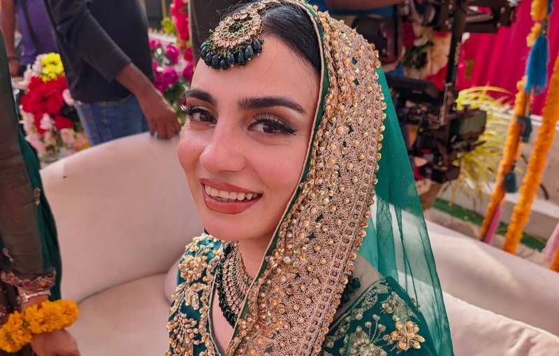 Churails star Mehar Bano stuns in bridal look