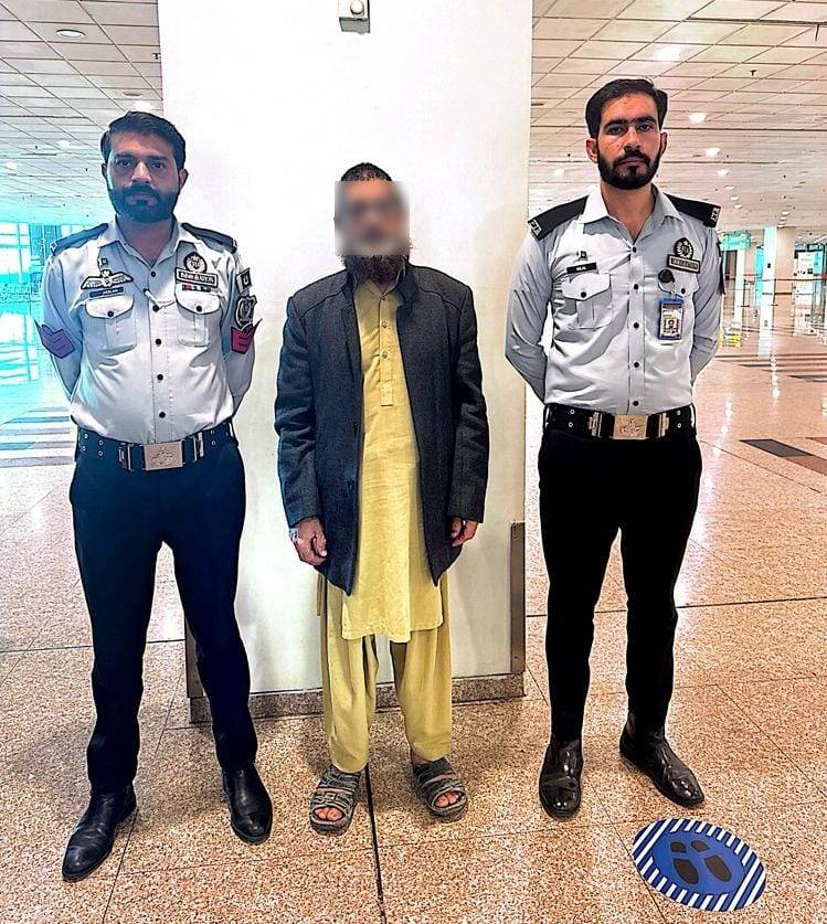Murder suspect arrested in Saudi Arabia and brought back to Pakistan