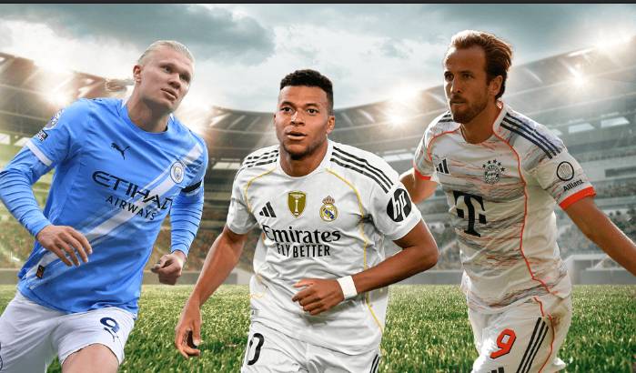 Haaland, Kane and Mbappe battle to be Europe's best