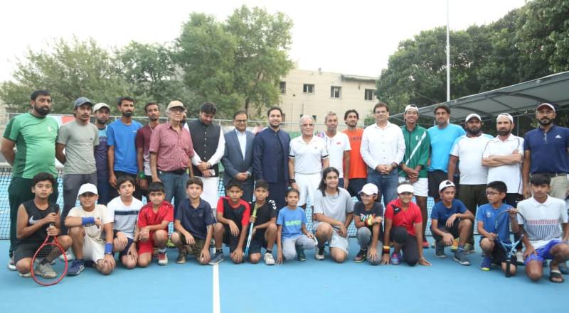 Punjab Sports Minister inaugurates 9th Sheheryar Malik Memorial Pakistan Open Tennis