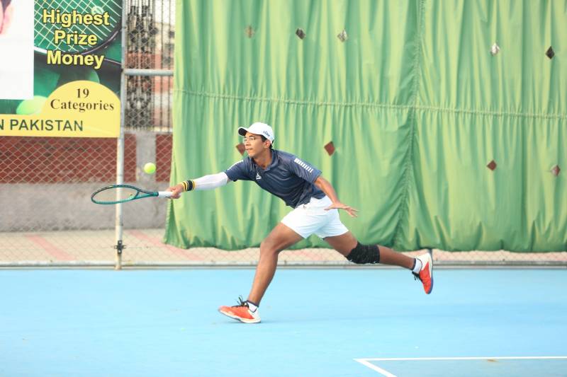 Aqeel, Ushna advance as top seeds dominate on Day 2 of Sheheryar Malik Memorial Pakistan Open Tennis 