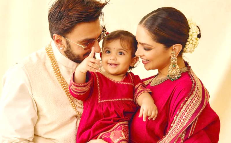Deepika and Ranveer reveals daughter Dua in Diwali photos