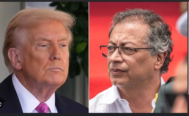Colombia's president embraces war of words with Trump