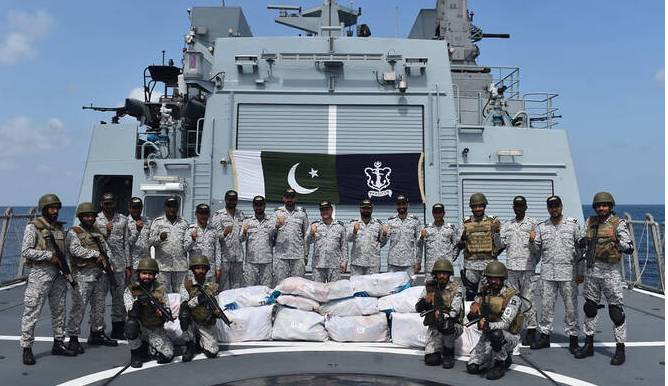 Pakistan Navy seizes drugs worth $1 billion in Arabian Sea