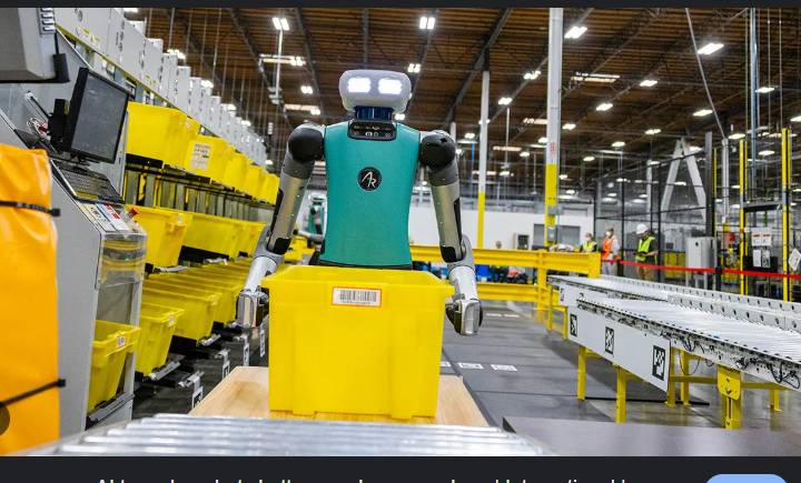 Amazon uses AI to make robots better warehouse workers