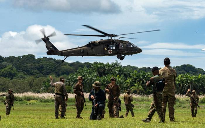 US troops train in Panama jungle, as tensions simmer with Venezuela