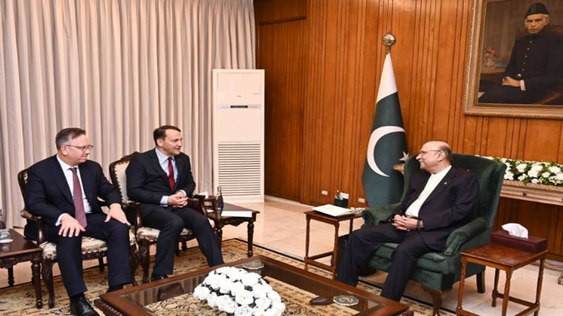 Pakistan values its ties with Poland: President Zardari 