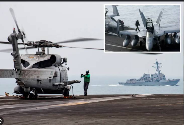US Navy copter, jet crash into South China Sea ahead of Trump-Xi meet