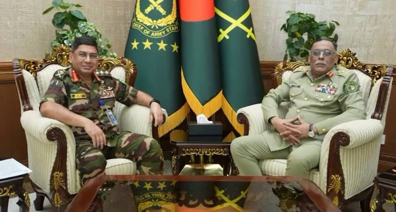CJCSC General Sahir calls on Bangladeshi Army Chief, discusses bilateral cooperation