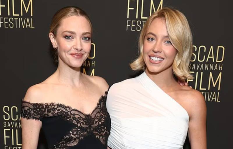 Sydney Sweeney turns heads in white mini dress after ruling out plastic surgery