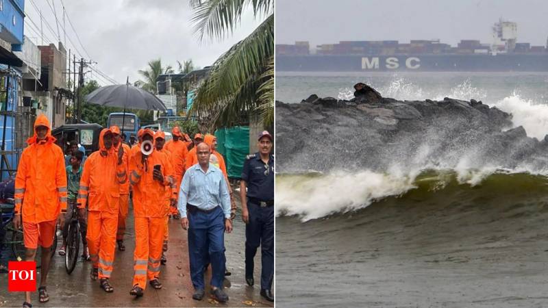 Cyclone Montha slams India's southern coast