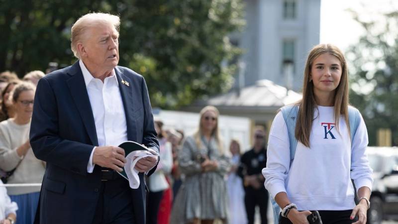 Trump's granddaughter set to play in LPGA event