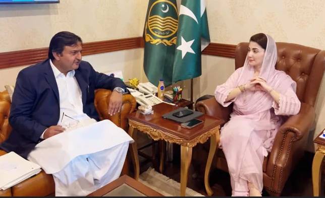 PA Speaker Malik Ahmad Khan calls on CM Maryam