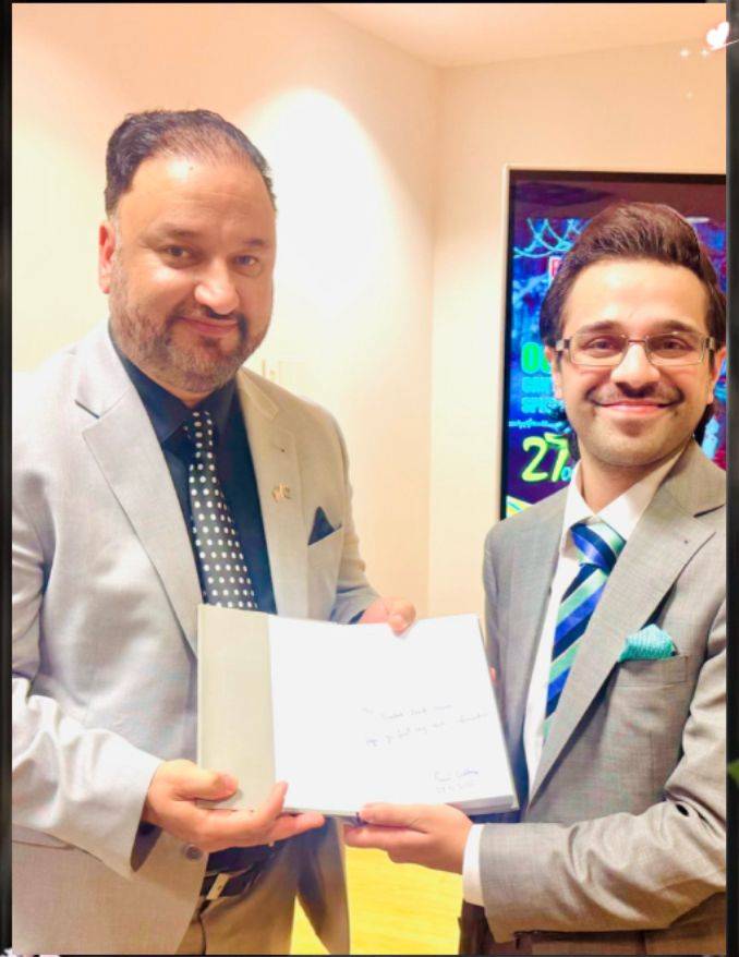 Memorable gathering with author of book: “Jammu Kashmir: The Forgetter Narrative