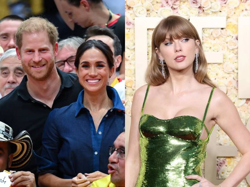 Taylor Swift vs Meghan Markle: Prince Harry baffled by question about celebrity 'feud'