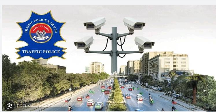 26 police mobiles among 65 govt vehicles e-challaned in Karachi