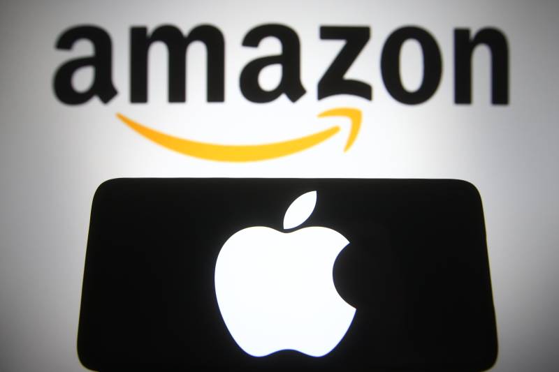 Wall Street bounces on Amazon, Apple earnings