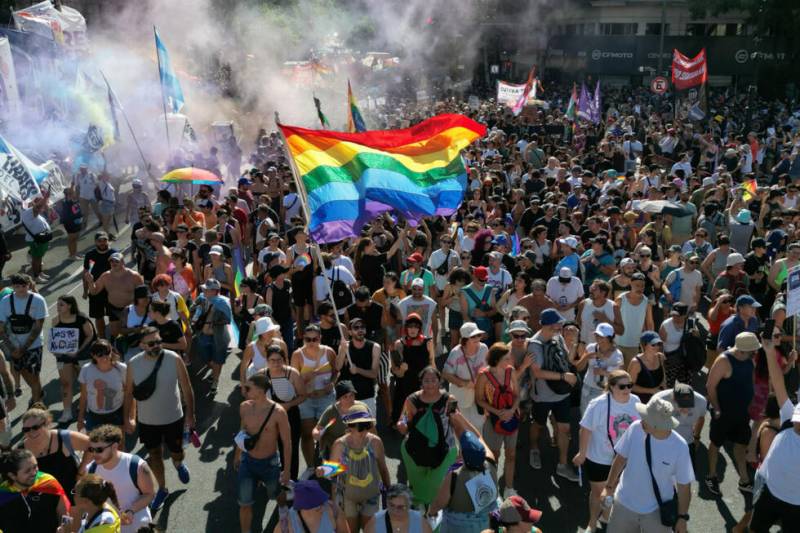 Argentines march for LGBTQ pride, against govt-fueled 'hate'