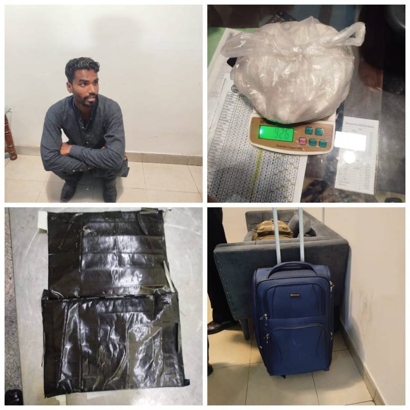 ASF foils drug smuggling bid at Multan Airport