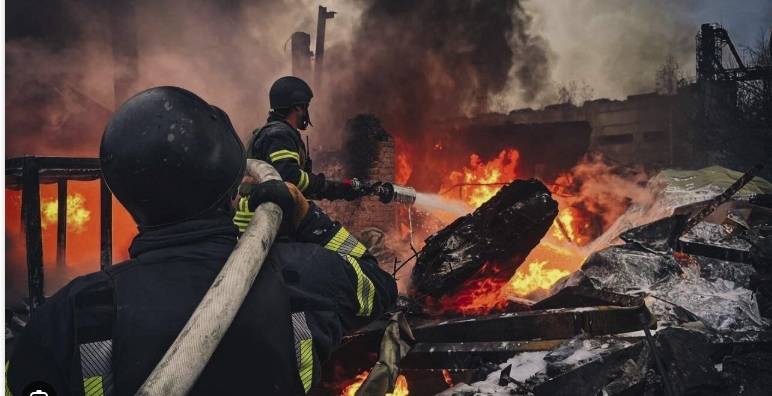 Russia fires wave of drones and missiles at Ukraine overnight, six killed 