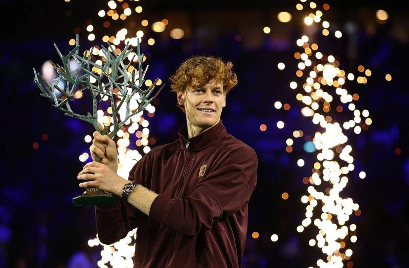 Sinner returns to world number one with Paris Masters win