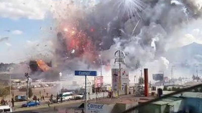 Supermarket explosion kills at least 23 in Mexico