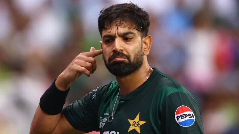 ICC suspends Haris Rauf for two matches for breaching code of conduct