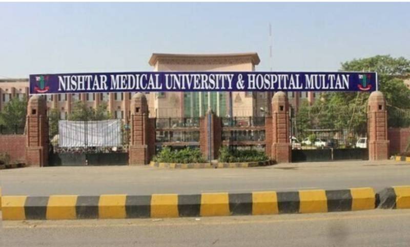 Nishtar Hospital turns into battlefield after a clash