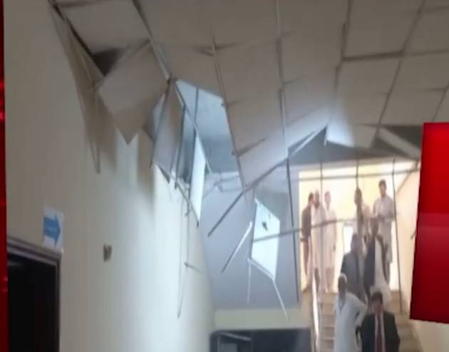 12 injured as powerful gas blast rocks Supreme Court building