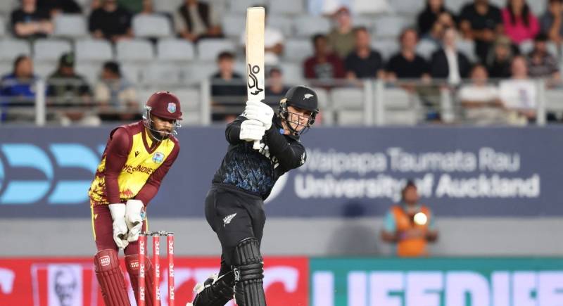 Chapman blitz leads Black Caps to tight T20 victory over West Indies