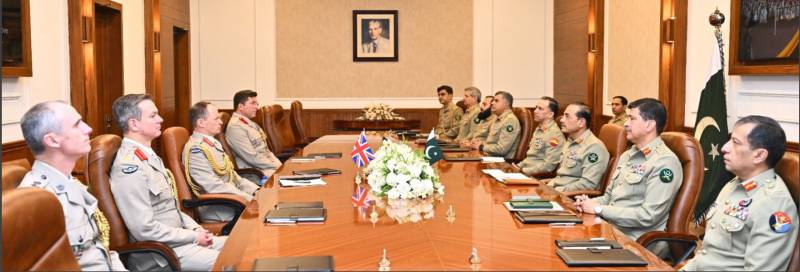UK Army Chief of General Staff calls on Field Marshal, discusses regional security, defence cooperation