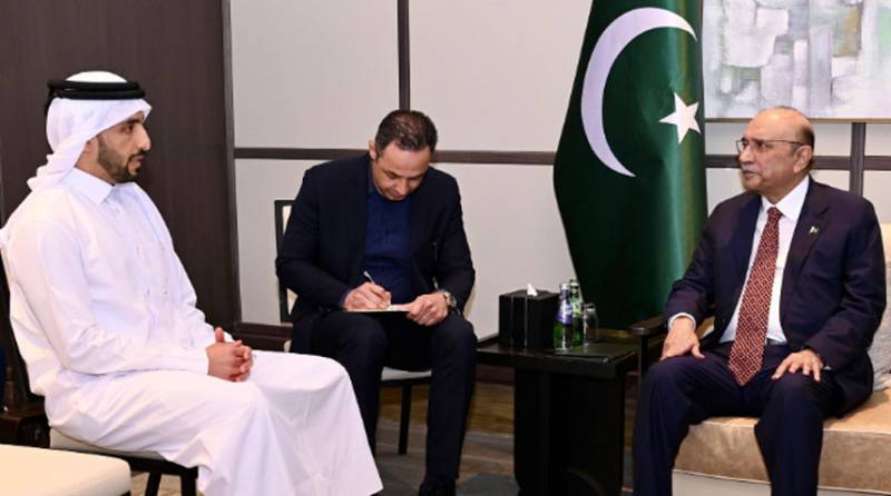 President Zardari appreciates Qatar's media diplomacy for peace