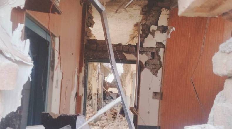 Blast damages Bannu BHU building