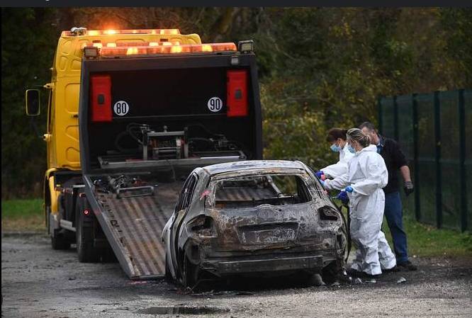 Driver 'deliberately' runs over five in France