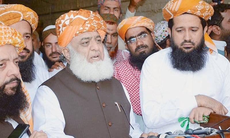 Federal govt reportedly creating hurdles in Maulana Fazlur Rehman’s Bangladesh visit