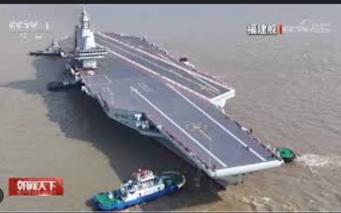China's third aircraft carrier enters service