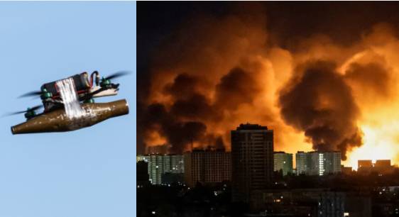 Moscow rains 450 drones, 45 missiles on Ukraine; six killed